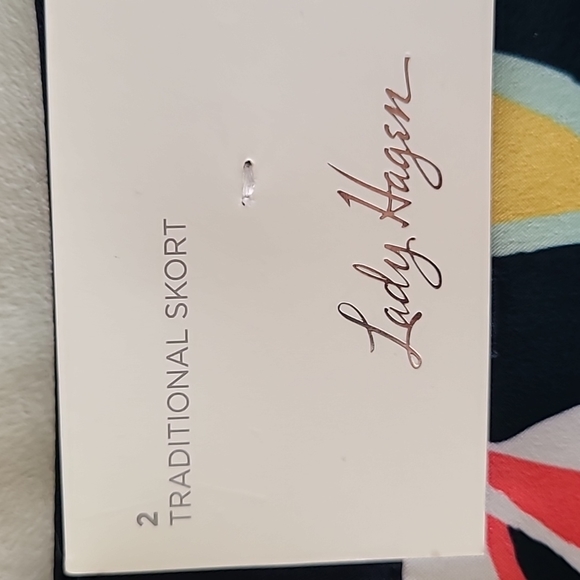 Lady Hagen golf skort size 2 NWT Multi color - Picture 5 of 8